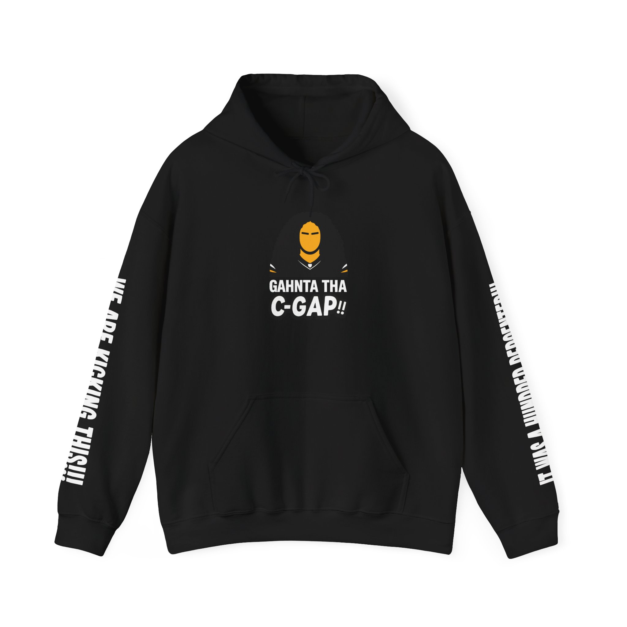 GAHNTA C Gap Classic Hoodie with Pittsburgh Yinzer style