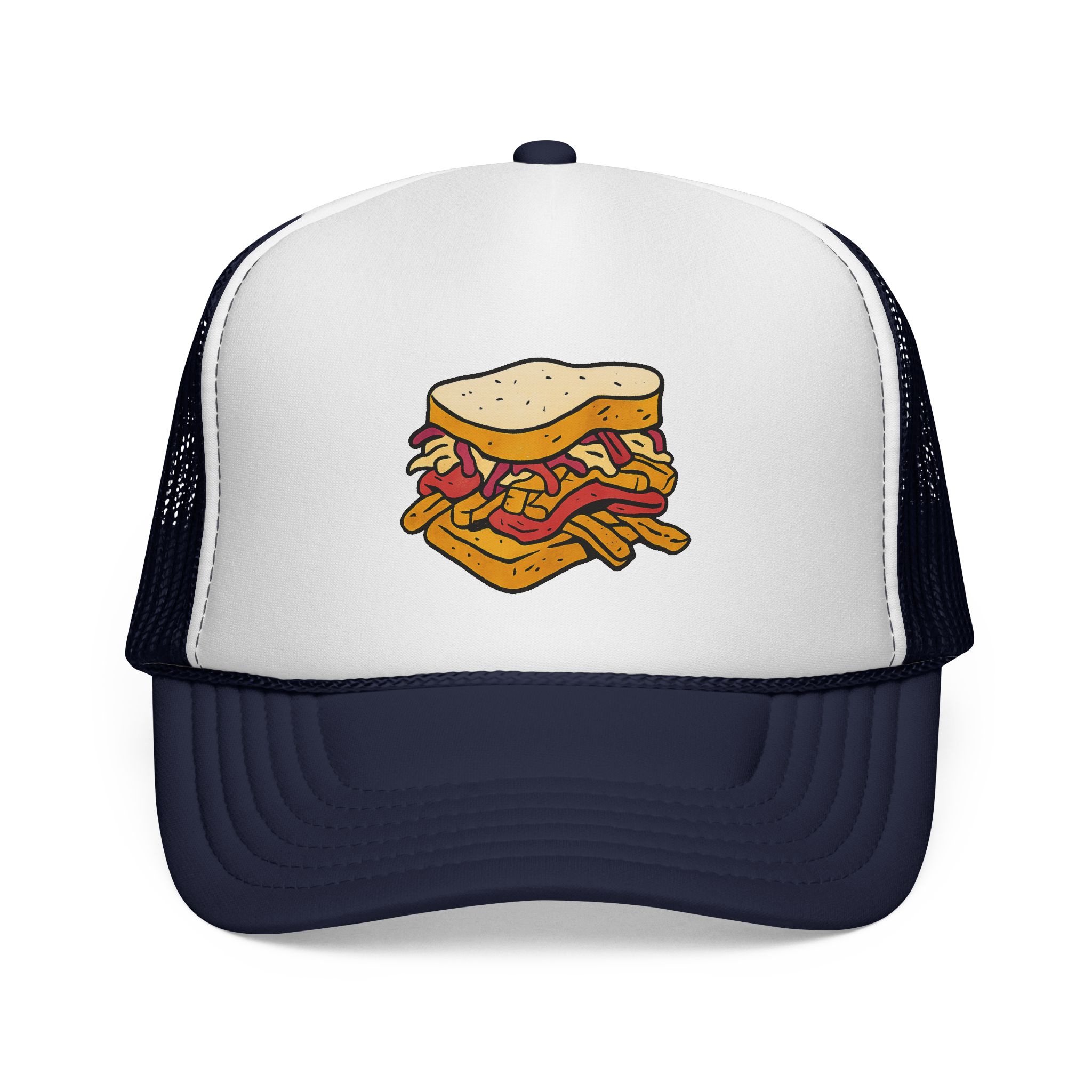 GAHNTA Sandwich Classic Trucker Cap with bold Pittsburgh Sandwich logo