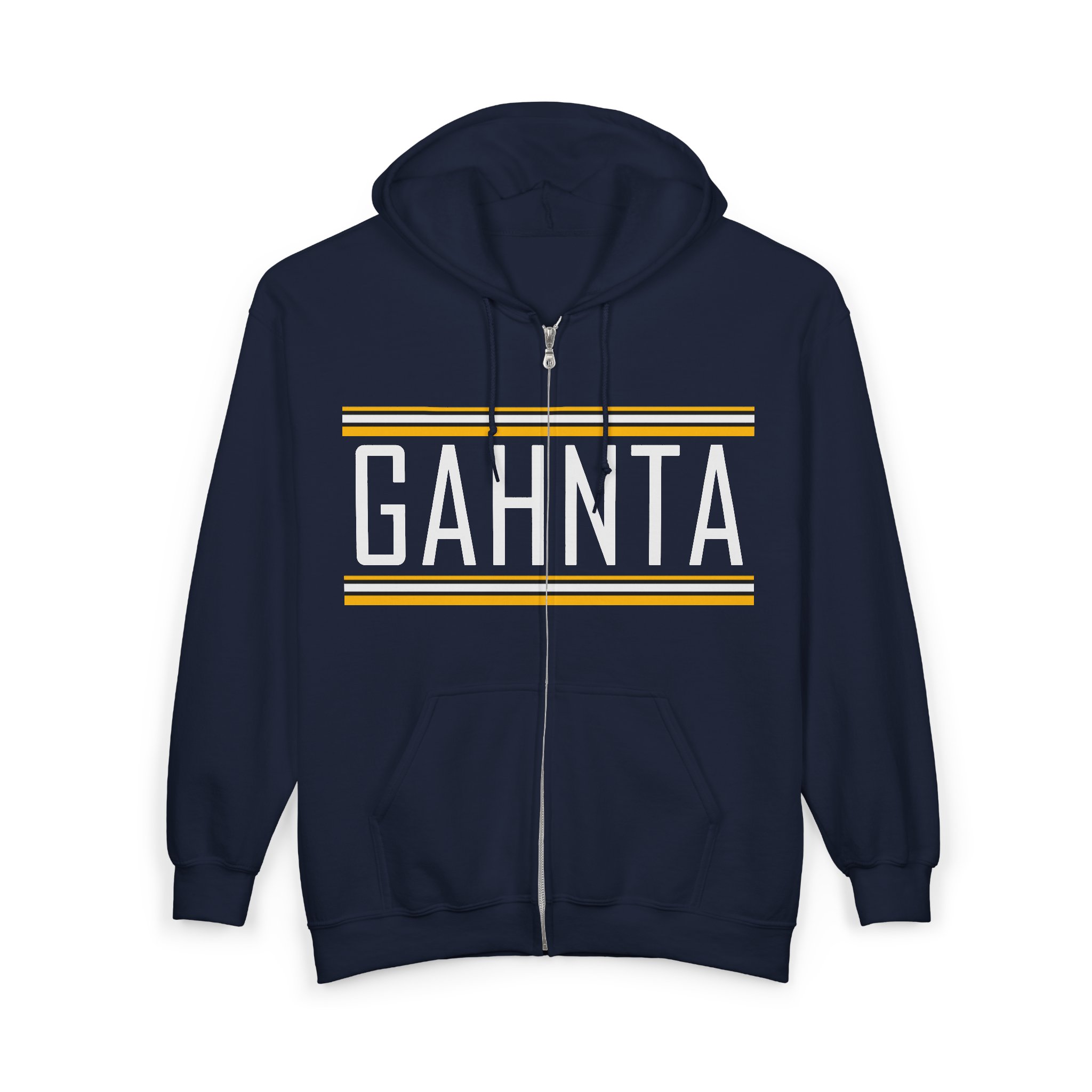 GAHNTA Stripes Zip Up Hoodie - Image 4