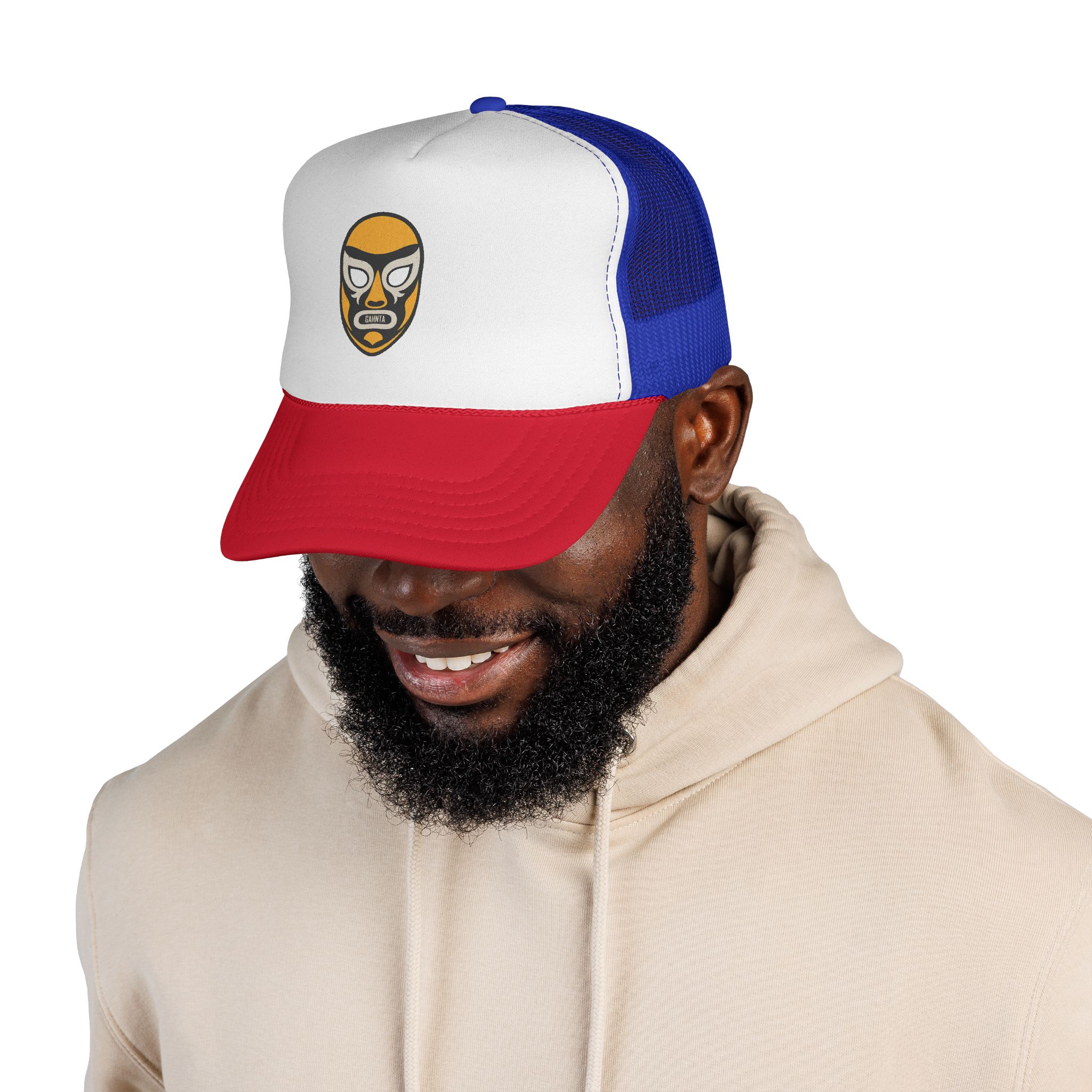 GAHNTA Luchador Mask Trucker Cap - Image 4
