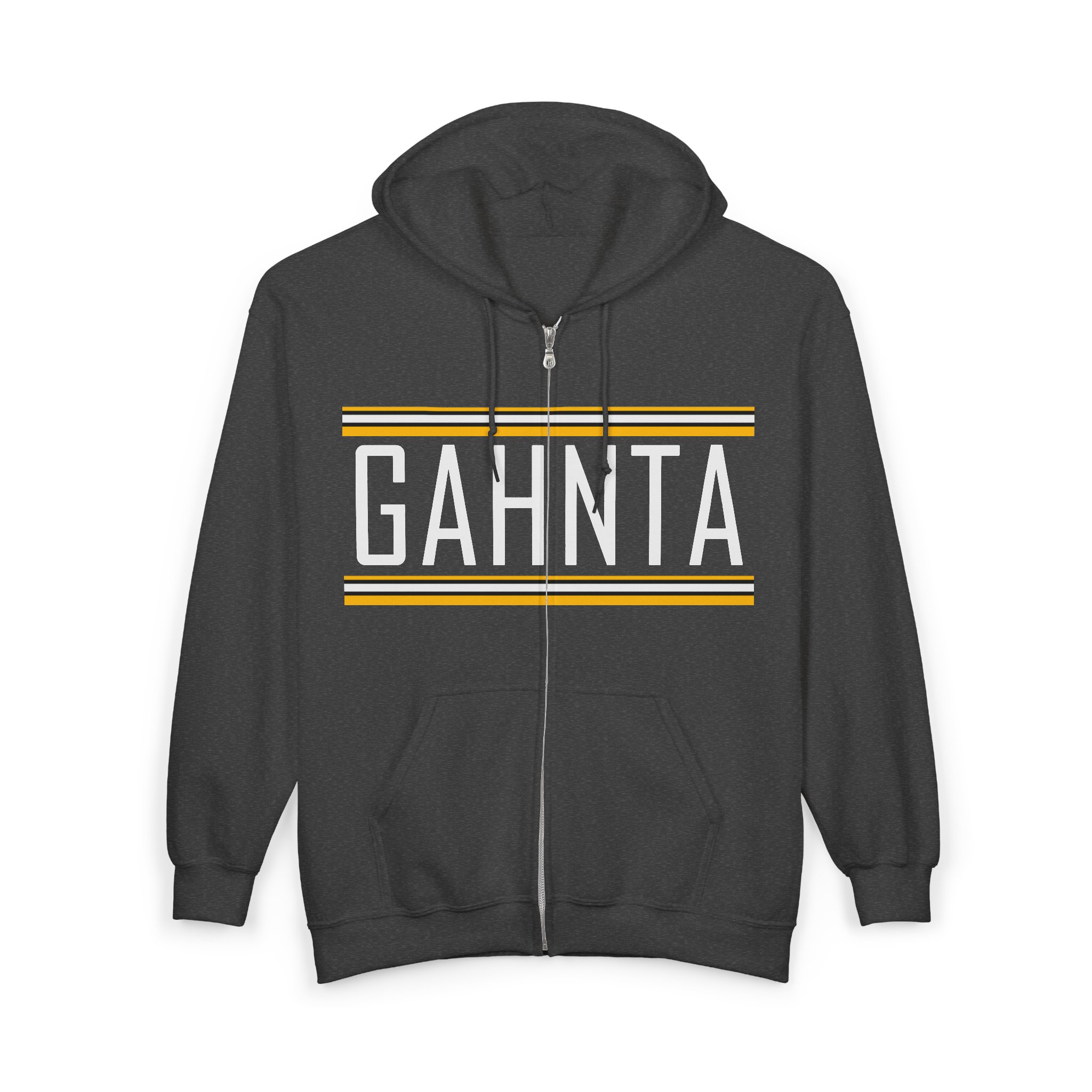 GAHNTA Stripes Zip Up Hoodie - Image 3