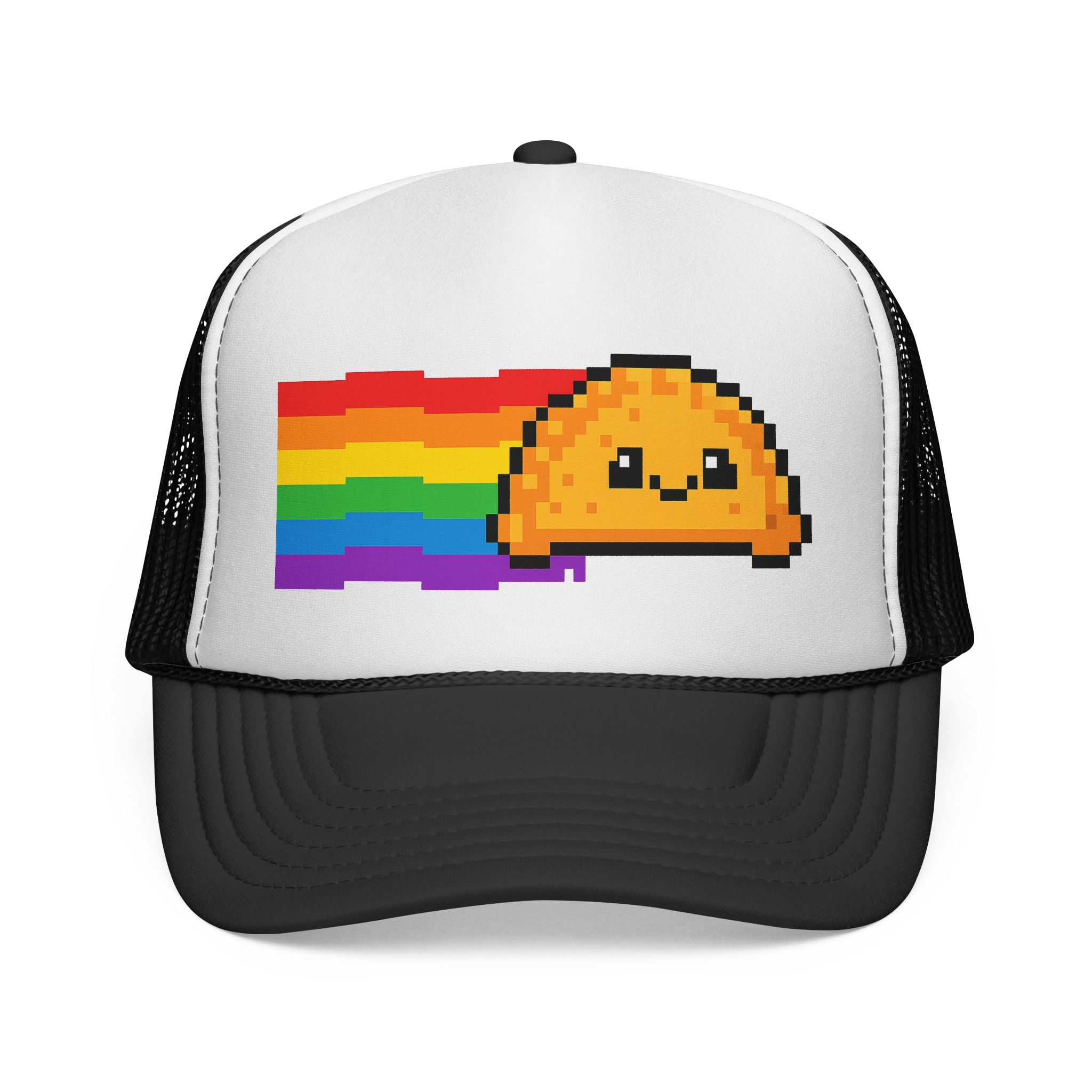 GAHNTA Nyan Pierogi Trucker Cap with bold Pittsburgh Pierogi logo
