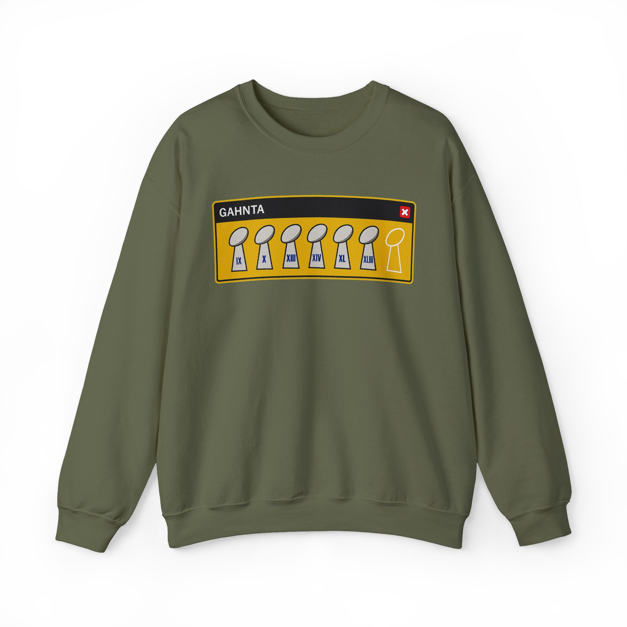 GAHNTA WARNING Vintage Sweatshirt - Image 5