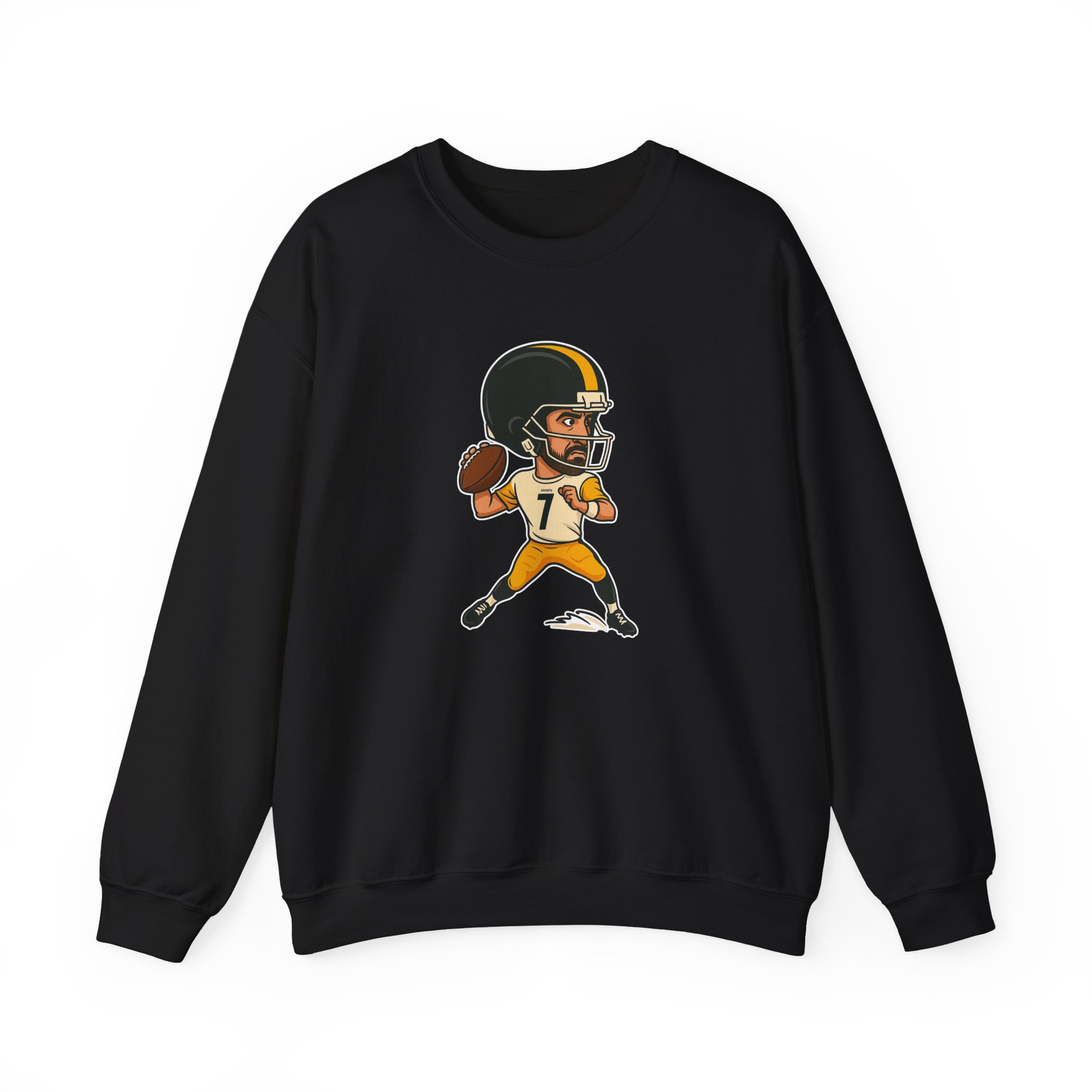 GAHNTA AR BIG HEAD Vintage Sweatshirt with Pittsburgh Yinzer style