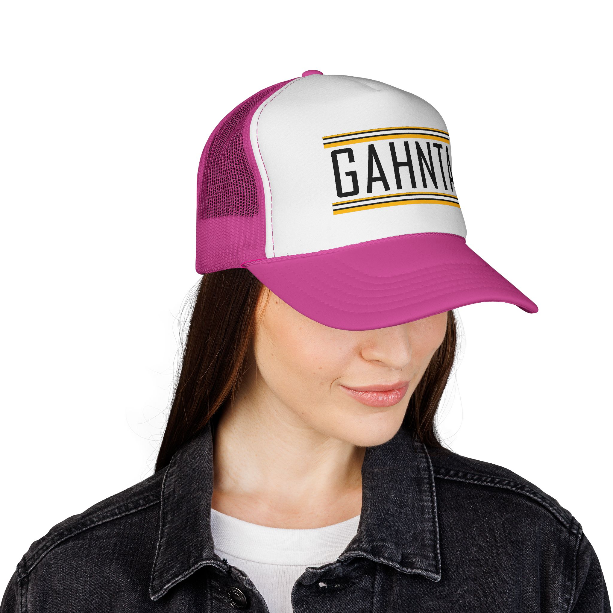 GAHNTA Stripes Trucker Cap - Image 6