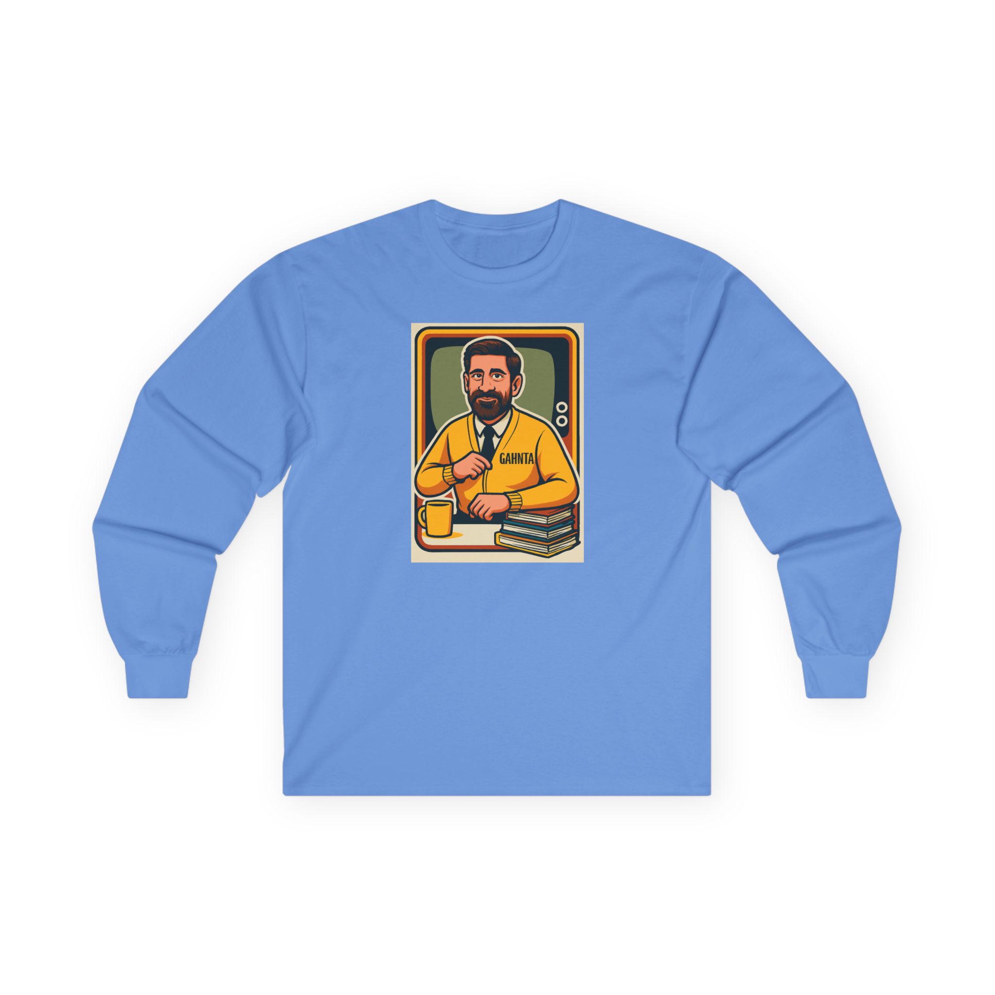 Mister Rodgers Long Sleeve Classic Tee with Pittsburgh appeal