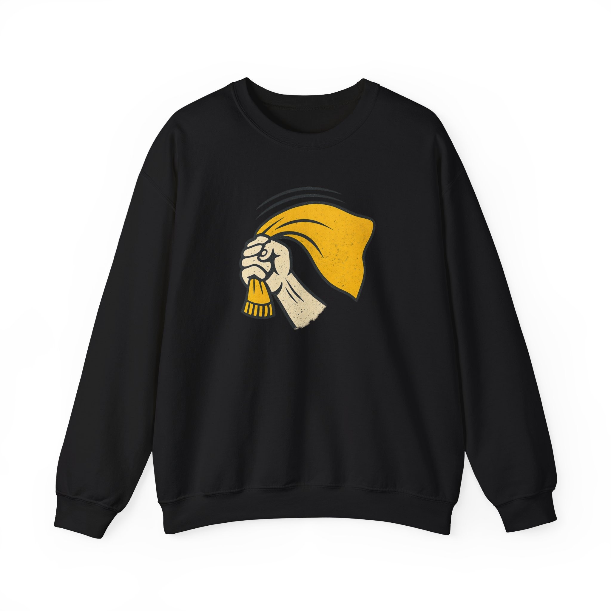 Hand Twirling Towel Vintage Sweatshirt with Pittsburgh Yinzer style
