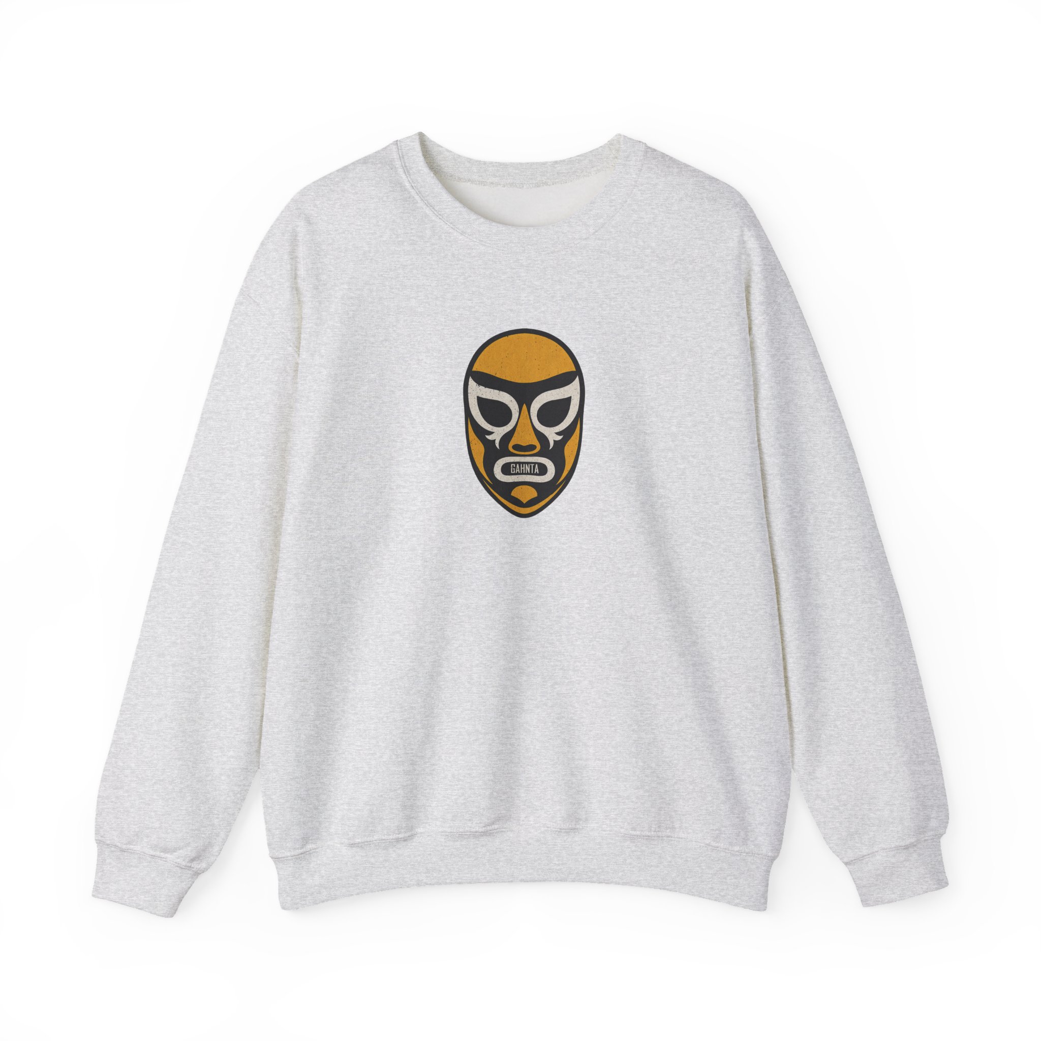 GAHNTA Luchador Mask Vintage Sweatshirt with Pittsburgh Yinzer style