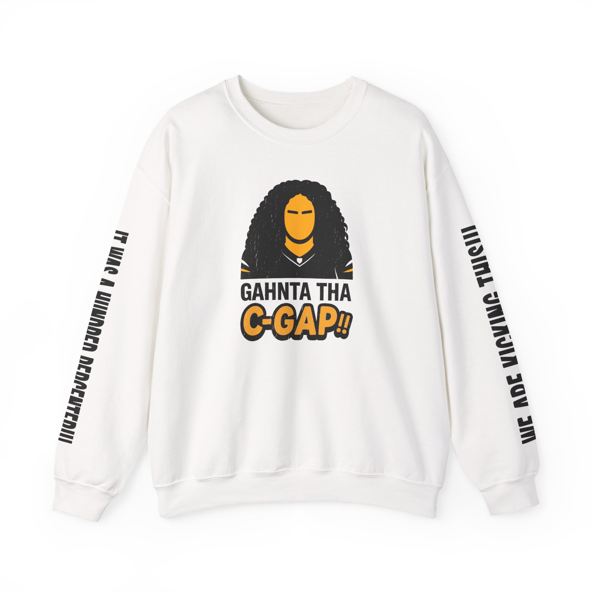 GAHNTA C GAP Vintage Sweatshirt with Pittsburgh Yinzer style