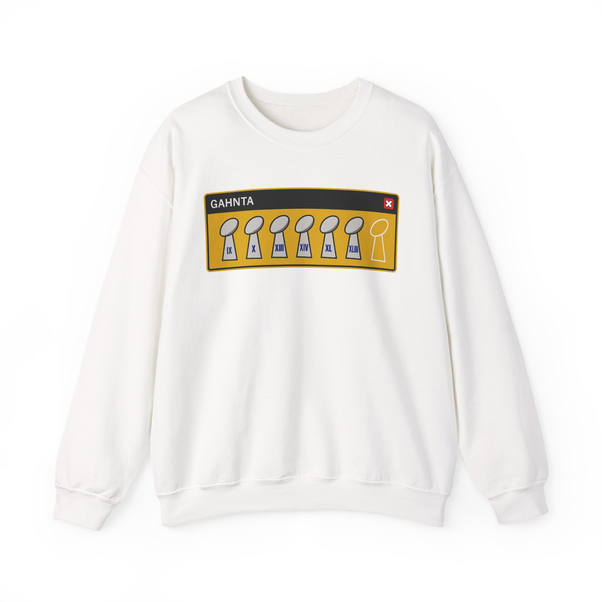 GAHNTA WARNING Vintage Sweatshirt - Image 7